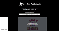 Desktop Screenshot of apacavellaneda.org